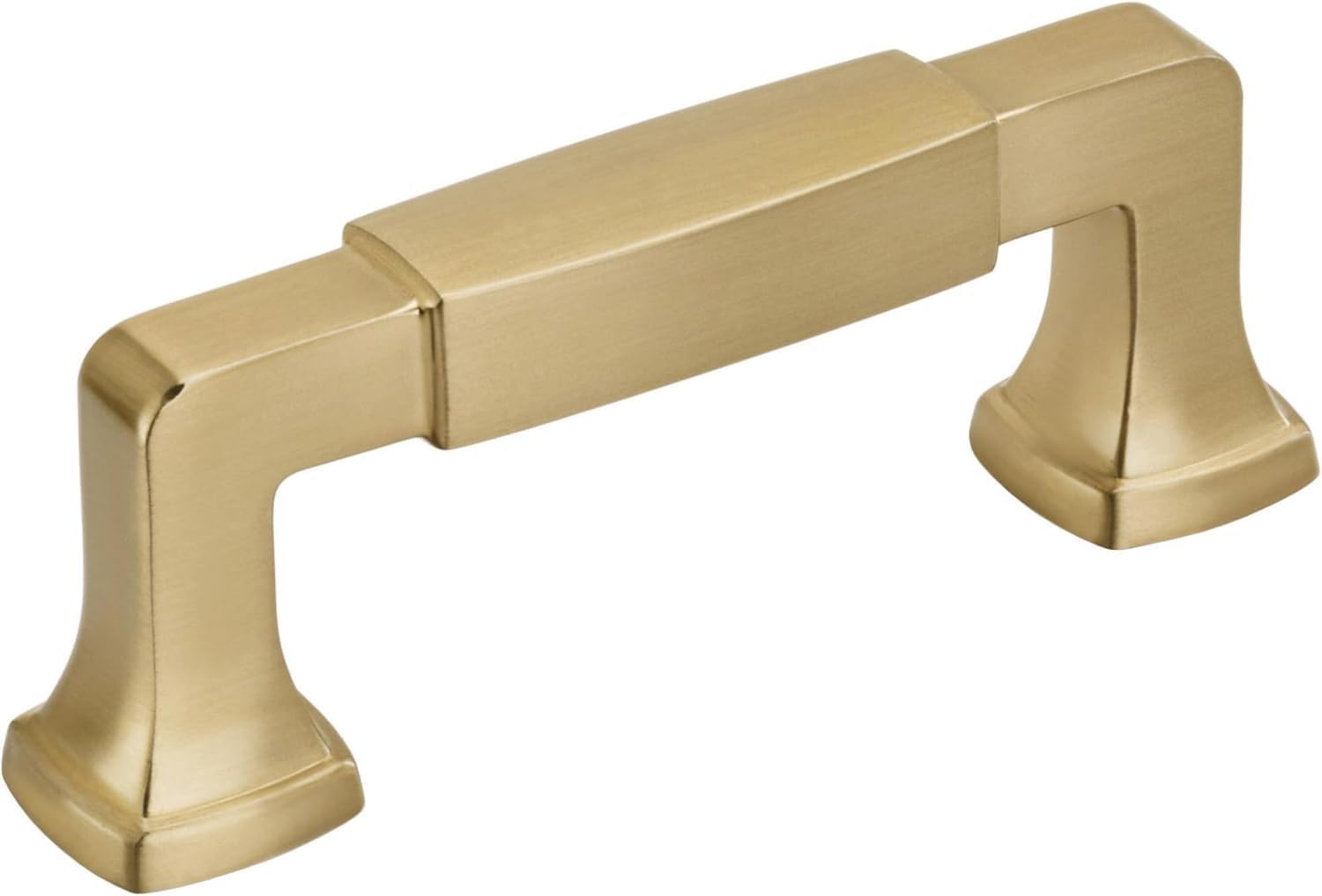 Amerock | Cabinet Pull | Champagne Bronze | 3 inch (76 mm) Center to Center | Stature | 1 Pack | Drawer Pull | Drawer Handle | Cabinet Hardware