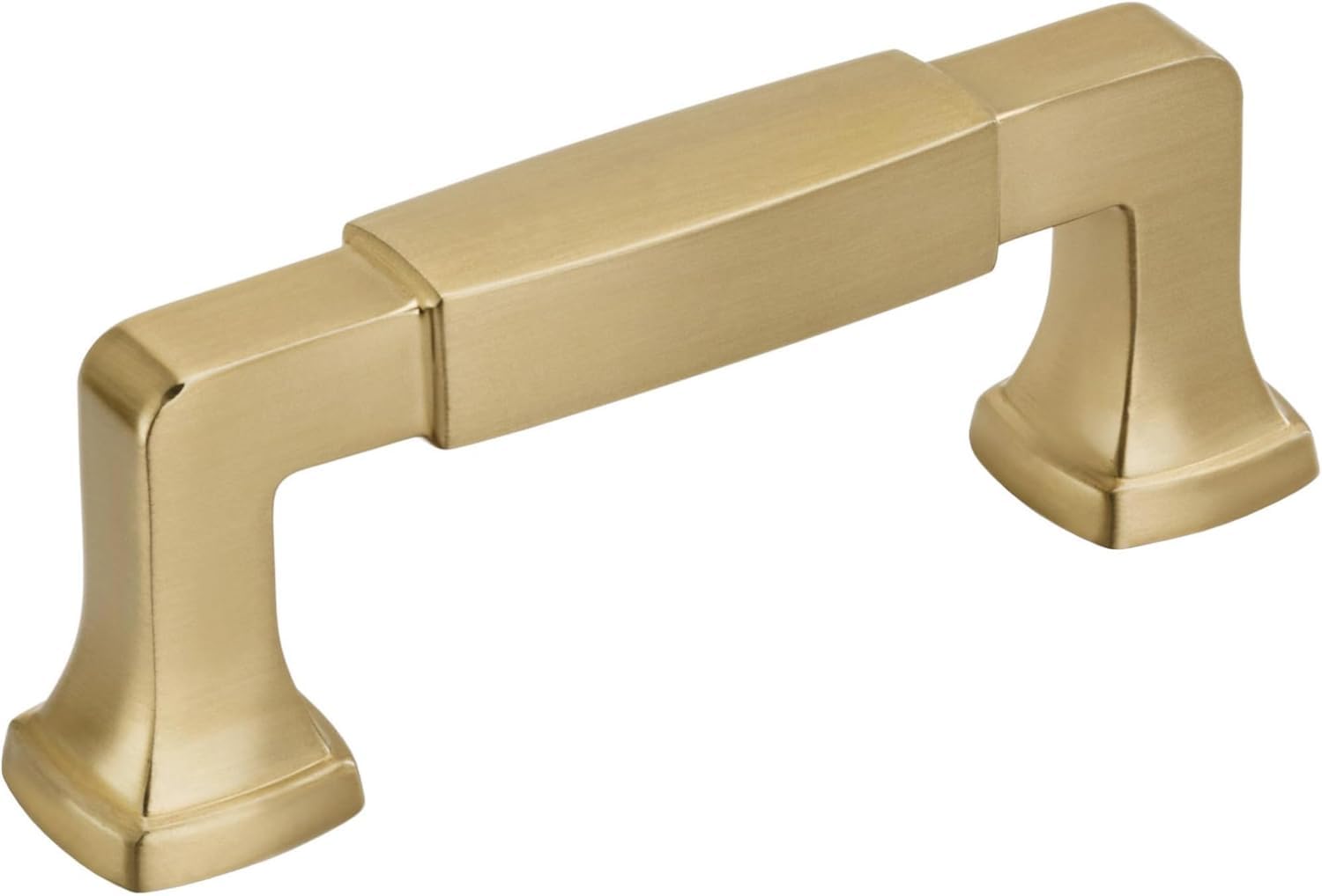 Amerock | Cabinet Pull | Champagne Bronze | 3 inch (76 mm) Center to Center | Stature | 1 Pack | Drawer Pull | Drawer Handle | Cabinet Hardware