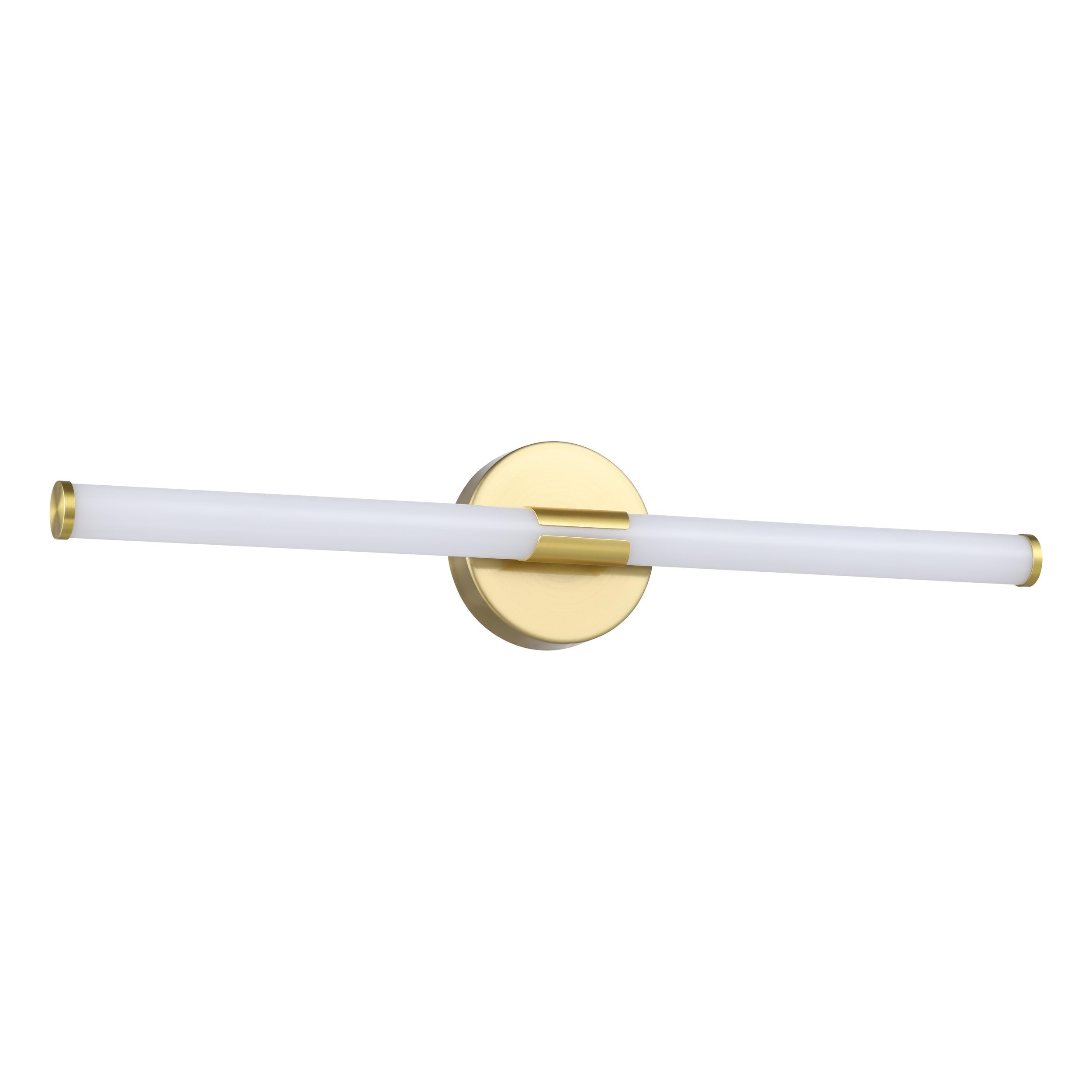 Eglo Ramola Led Wall Lamp, Brass Colour, Width 60 Cm, Ip44, Cct