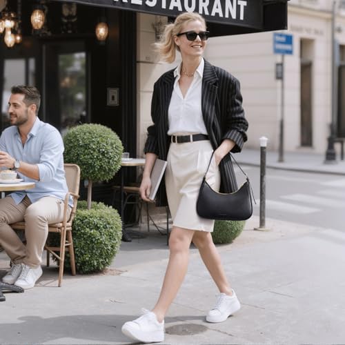 Missnine Vegan Leather Shoulder Bag