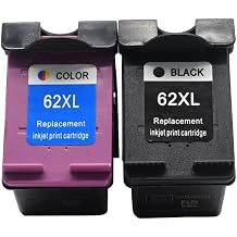 1 Set X C2P05AN 62XL Black Ink Cartridge Compatible with HP Envy 5540 5643 5542 5544 5545 5640 5642 5660 5665 7640 7645 8000 Officejet 5740 5741 5742 5743 5744 5745 5746 8040