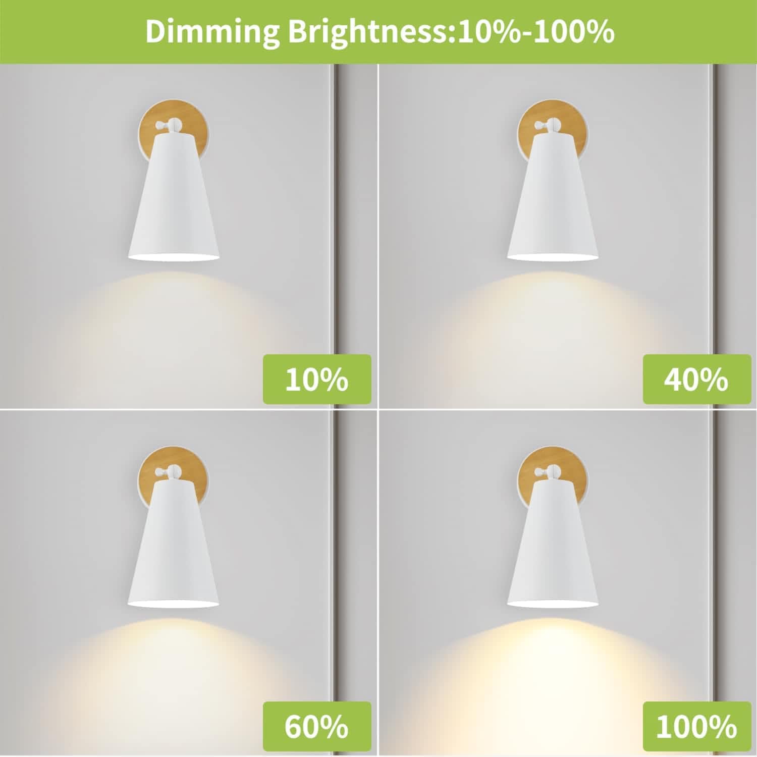 haultop Battery Operated Wall Sconce, Remote Control Battery Operated Wall Lights, Wireless Wall Sconces, White Wall Sconces Set of Two Battery Operated, Sconces Wall Lighting for Gallery, Bedroom