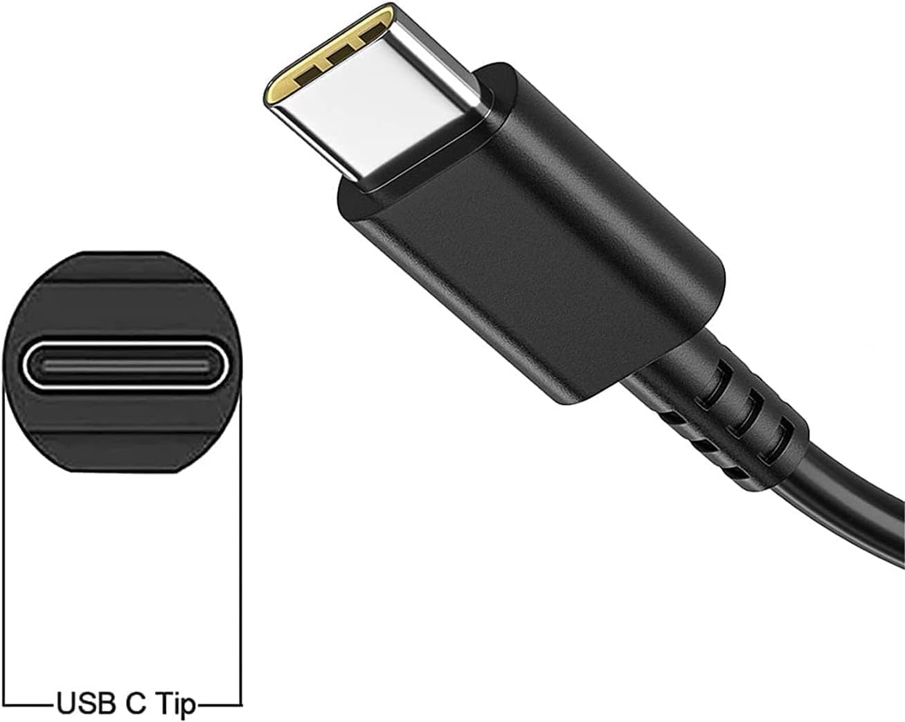 130W USB C Charger for Dell XPS 15 9500 9510 9575 17 9700 9710 9720 DA130PM170 HA130PM170 Laptop Type C Power Supply Cord