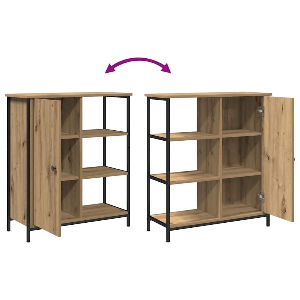 vidaXL Buffet Chêne Artisanal 70 x 30 x 80 cm