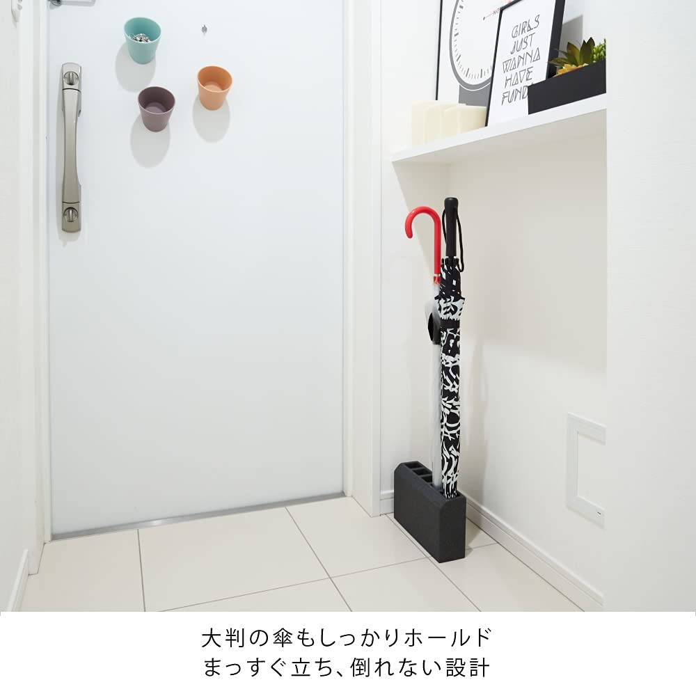 Amazon｜ideaco(イデアコ) 傘立て サンドホワイト 5本挿し renga  