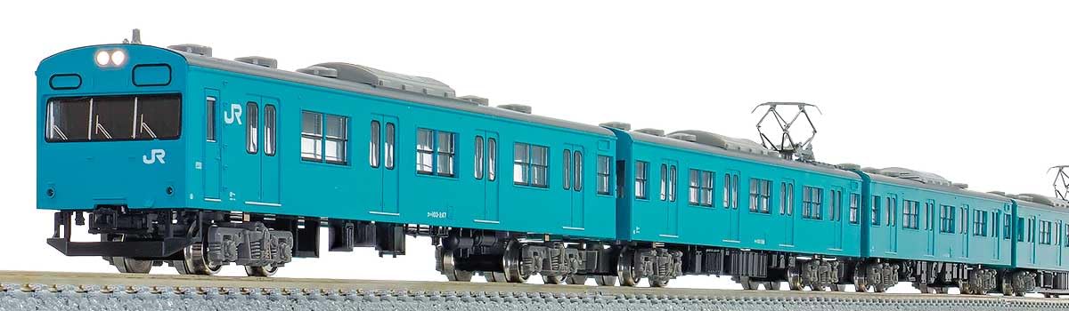 КATO103系 エメラルドグリーン色 6両セット【ジャンク品】 КATO103系 エメラルドグリーン色 6両セット【ジャンク品