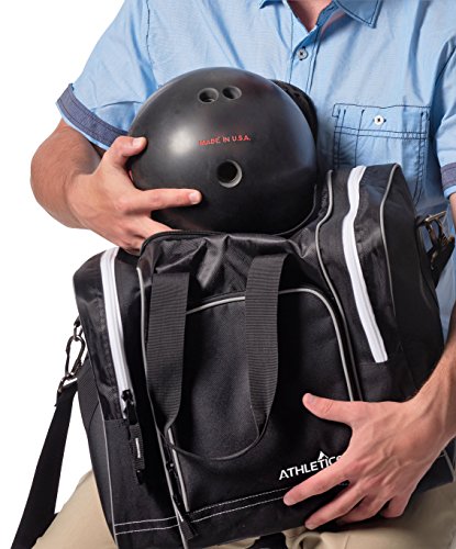 image for Athletico Bowling Bag & Seesaw Polisher Bundle - Single Ball Tote Bag 