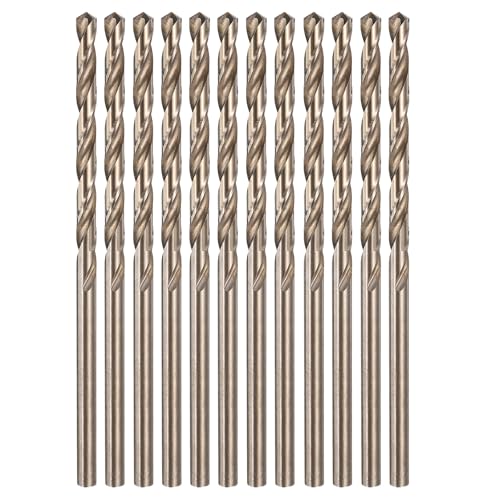 HARFINGTON 12pcs foret cobalt #32 0.116" HSS-CO spirale