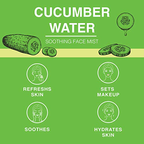 Provence Beauty | Face & Body Mist Spray - Soothing Cucumber Water With Moisturizing Hyaluronic Acid | Instant Soothing, Cooling, Conditioning | 8 Fl Oz #TOP3