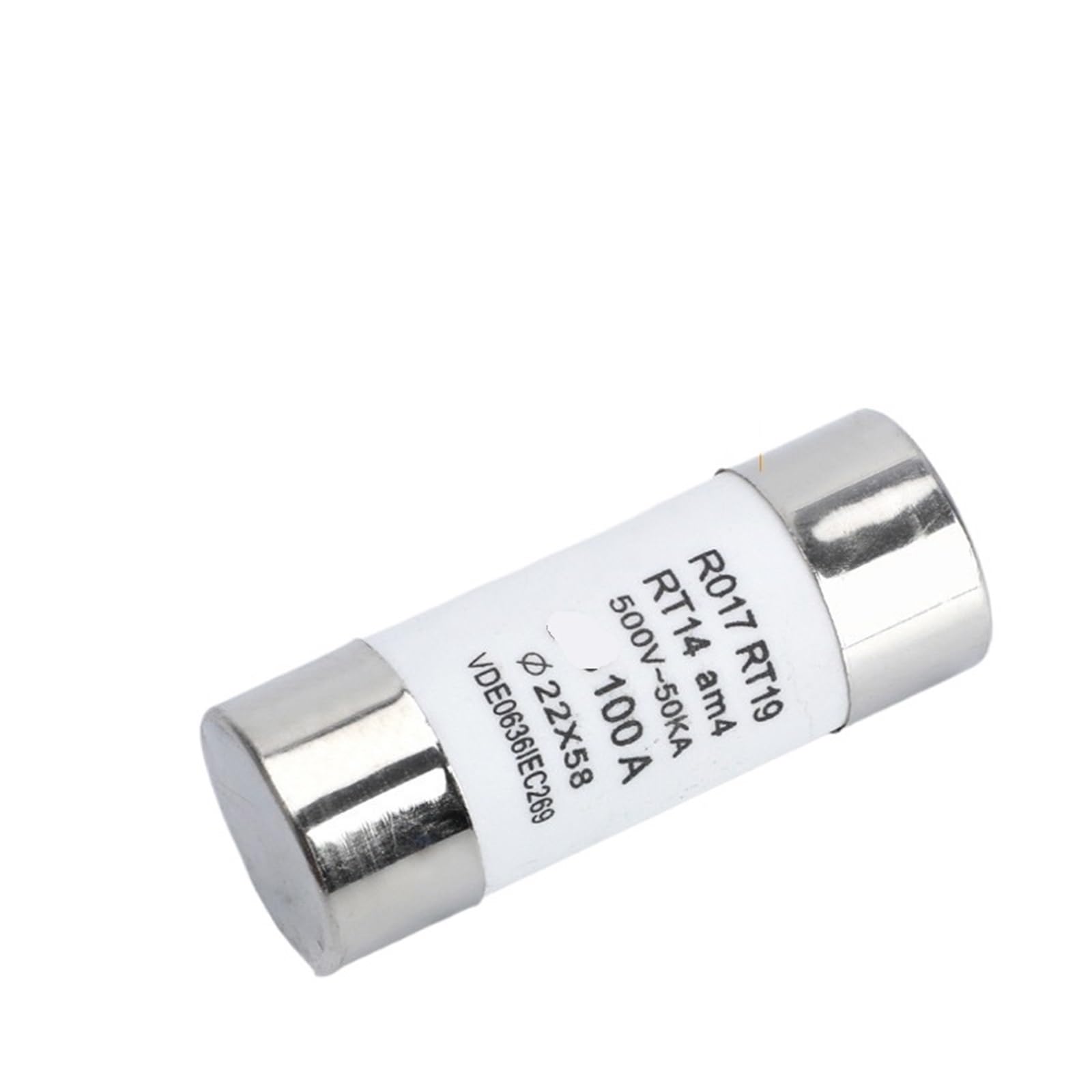 Fusible cylindrique en céramique R017 RT19 RT14-100A calibre 100A