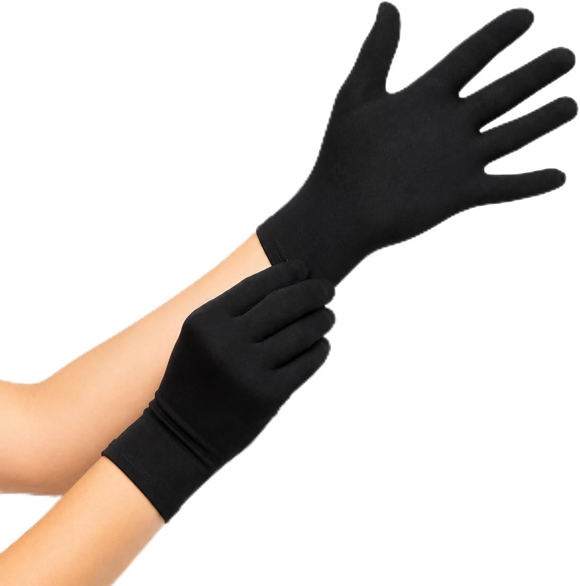 Better Handz Everyday Protection Gloves for Dry & Sensitive Hands | Soft Bamboo Viscose Cotton Gloves for Frequent Hand Washing, Eczema-Prone Skin, Breathable | For Women and Men