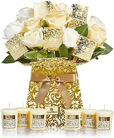 the gift box Candle Bouquet Gifts For Women Gifts for Mum Ladies Luxury Gifts for Birthday (Sparklerose)