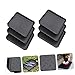EPIGEIST 3-Piece Shoe Boot Tray Set Waterproof Plastic Shoes Storage Tray for Indoor and Outdoor Use Non-Slip Design for Hallways and Entryways