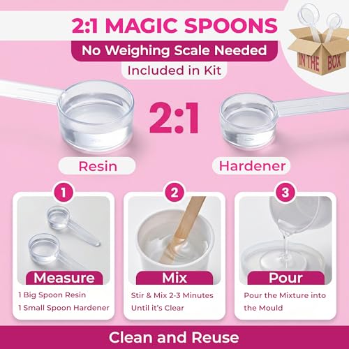 Image of Oytra Resin Clock Making Tool Kit Combo 150 Grams Epoxy Resin Art with Mold Tools Flakes Colors and Machine DIY for Resin Wall Decor Gifting (8.5 Inch Silicone Mould Clock)