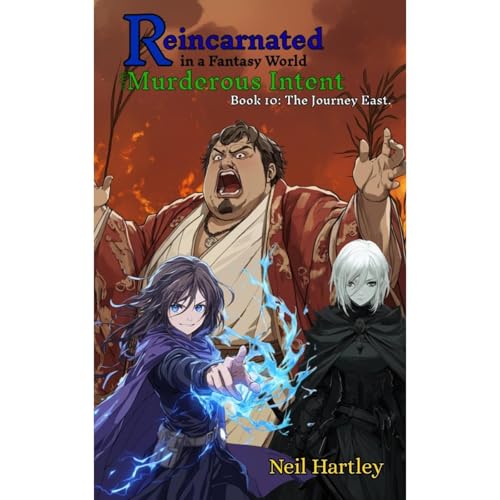 Reincarnated in a Fantasy World with Murderous Intent Audiolibro Por Neil Hartley arte de portada