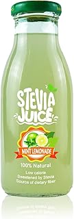 عصير ليمون نعناع طبيعى من ستيفيا جوس - خالي من السكر محلى بالاستيفيا الطبيعية - 300 مل