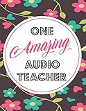 Photo Gallery one amazing audio teacher: blank line teacher appreciation notebook (8.5 x 11 - 110 pages) Photo Gallery one amazing audio teacher: blank line teacher appreciation notebook (8.5 x 11 - 110 pages)