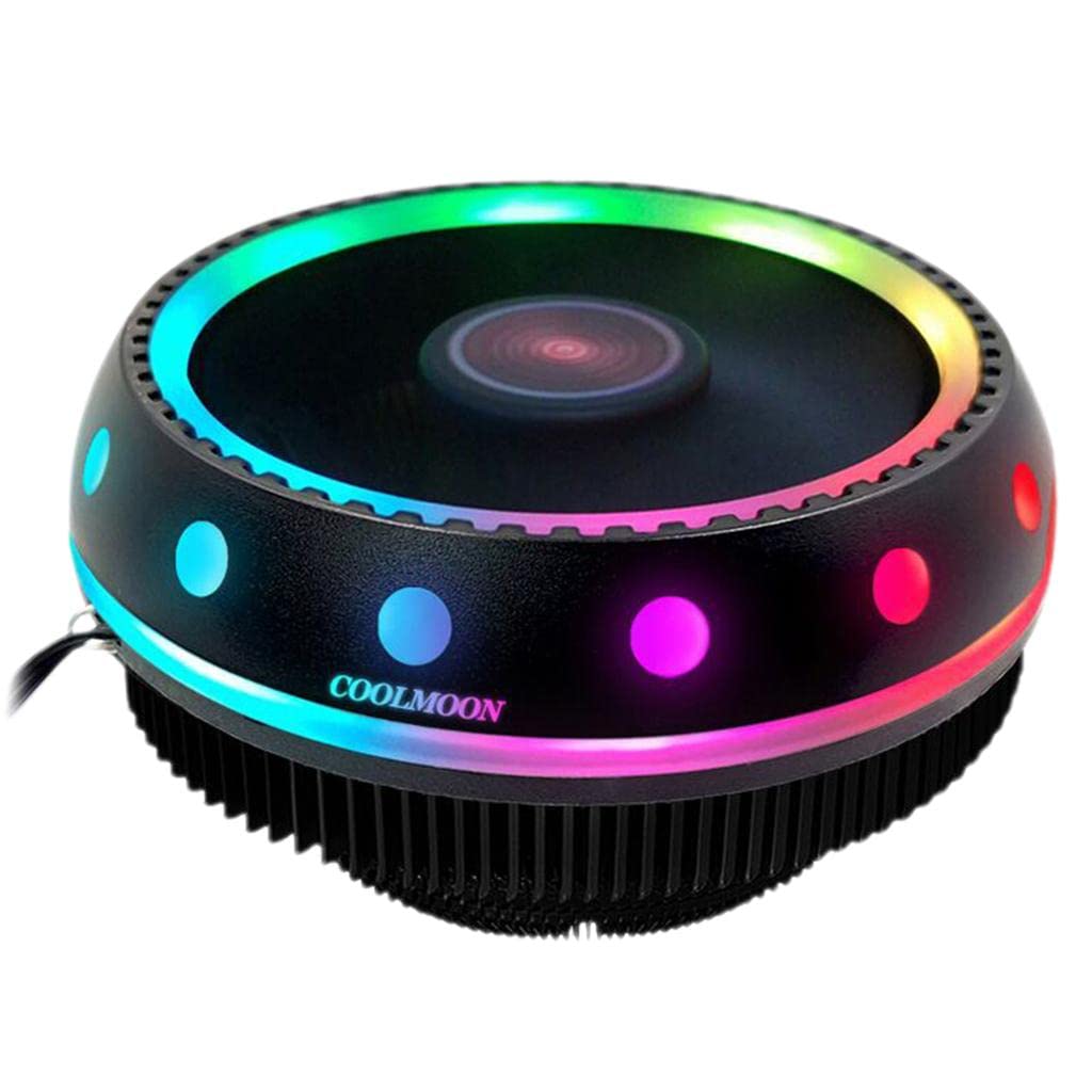 See full amazon price history chart for CPU Cooling Fan RGB Lighting Air Cooler Radiator for Intel LGA775 for AMD CPU Cooling Fan RGB Lighting Air Cooler Radiator for Intel LGA775 for AMD (B0BG1CSGB6) Amazon Price History, Amazon Price Tracker