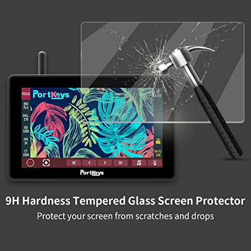 Image of Portkeys 2pcs 5.5 inch Screen Protector Only for BM5WR /BM5III /LH5P /LH5P II