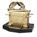 Lighthouse Christian Products Ark of The Covenant Antique Gold Tone 14 x 12 Hand-Cast Resin Mounted Sculpture