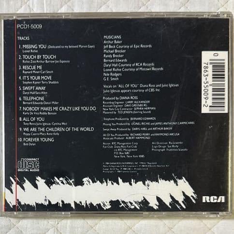 JEFF BECK参加！国内盤！DIANA ROSS / SWEPT AWAY Amazon.co.jp: Japan Export Disc！Jeff Beck 参加！ダイアナ・ロス
