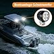 LED Arbeitsscheinwerfer 12v 24v,1600 Lumen Nahfeldausleuchtung, LED Scheinwerfer 12 volt Traktor ATV LKW, Zusatzscheinwerfer Auto,15W 2er Packung