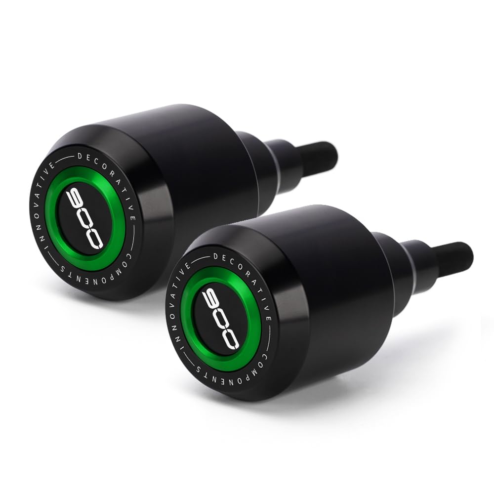 Modeer Compatibile con Kawasaki Z900 Z900RS 2017-2023 (NON per il 2024) telaio moto anticollisione Slider Crash z 900 rs accessori (verde)