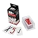 Extra Letter Pack (XL Cinema Lightbox), 100 Lightbox Letters, Black, Red