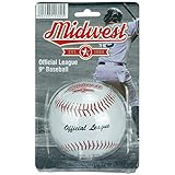 ballon ligue des champions 2020 Midwest Balle de baseball Midwest Ballon de Baseball Officiel Ligue Blanc Taille Unique