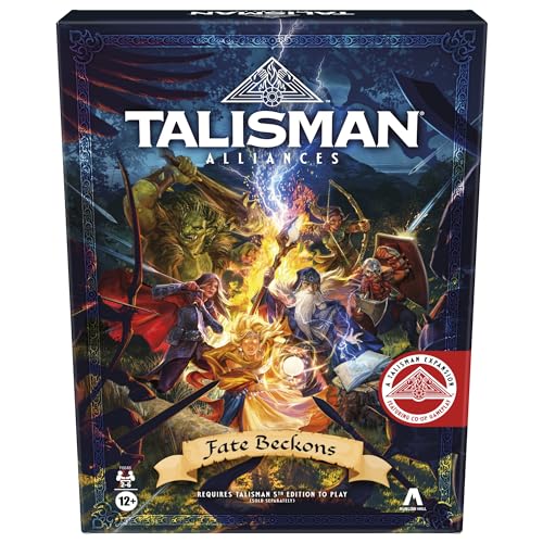Avalon Hill Talisman Alliances: Fate Beckons Board Game | Talisman Expansion | Cooperative Fantasy Adventure Games | Ages 12+ | 2 to 6 Players