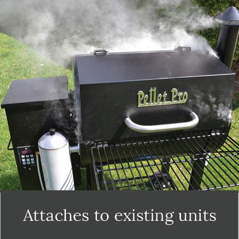 Smoke Daddy Magnum P.i.g. Hot Or Cold Smoke Generator | Bbq Accessories Works With Any Outside Bbq Grill | Electric Smoker Pellet Accessory | Add Your Favorite Blend Of Wood Chunks, Wood Chips, Or Pellets To The Smoke Generator To Customize Your Smoke Profile. #TOP3