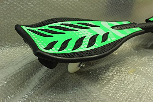 DiversitySport - Waveboard con ruote lampeggianti, per skateboard, Green With Design