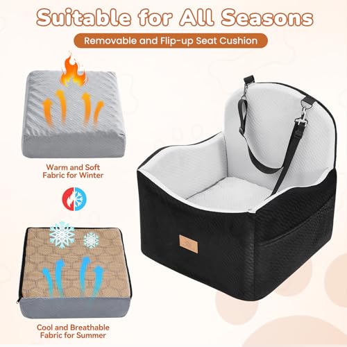 LUXYBEE Dog Booster Seat with Waterproof Layer