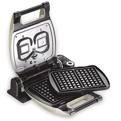 LAGRANGE 019453 Premium Waffeleisen, Aluminium, Champagne – Bild 4