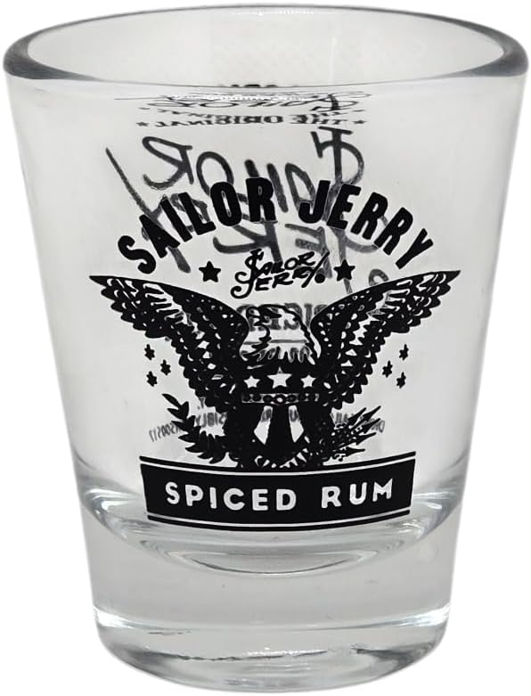 Sailor Jerry Rum Shot Glass