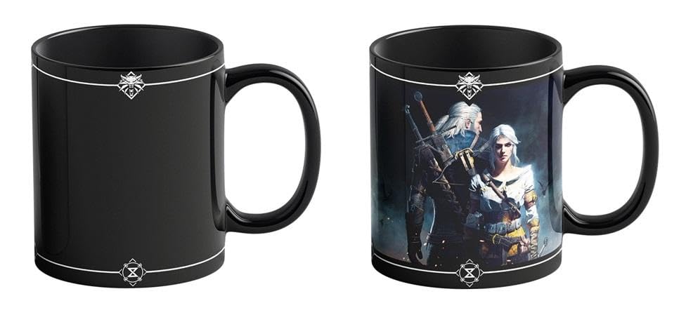 Taza Mug Good Loot The Witcher 3 Negro 480 ml - Marca: Good Loot - EAN: 5908305243304