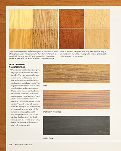 Wood Finishing 101, Revised Edition: The Step-By-Step Guide (Fox Chapel Publishing) Simple Finishes with Beginner-Friendly Instructions, Photos, Helpful Tips, and Advice for Woodworkers and Hobbyists - Image 8