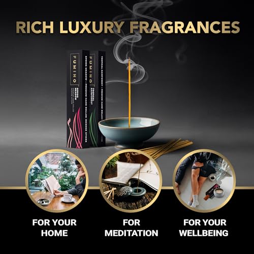 Fumino® Autumn Breeze Fresh Handmade Incense Sticks 14 per Box (15g) Masala Agarbatti Joss Scent Fragrance for Relaxation and Meditation, Home and House Decor - Image 3