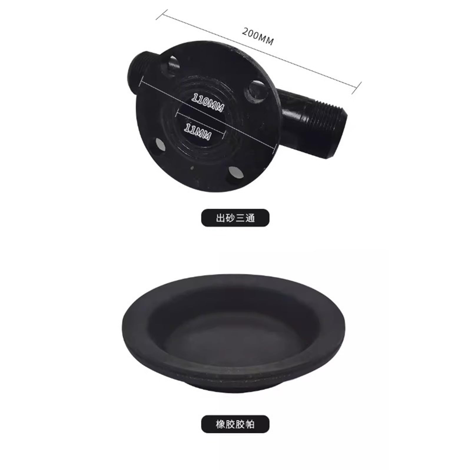 Accesorios for tanques de máquinas chorro arena for astilleros, válvula reguladora flujo abrasiva controlada por aire manual, control del tamaño(2)