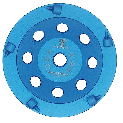 Roue de coupe PCD 11,4 cm filetage 5/8-11 pour decapage peinture et colle