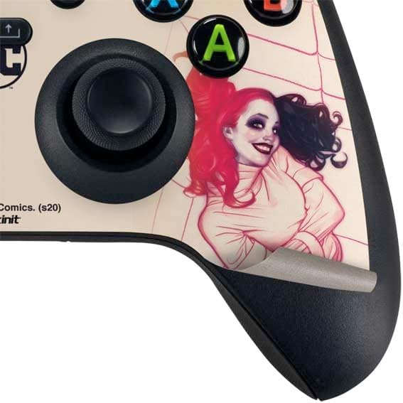 Skinit Decal Gaming Skin Compatible with Xbox Series X Bundle - Officially Licensed DC Comics Harley Quinn The Hottest of The City Cover New 52 Vol 1 Design