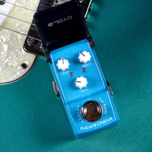 Joyo Mini Pedals Future Chorus & Quattro 4 Modes Digital Delay For Electric Guitar Effects Ironman Series #TOP2