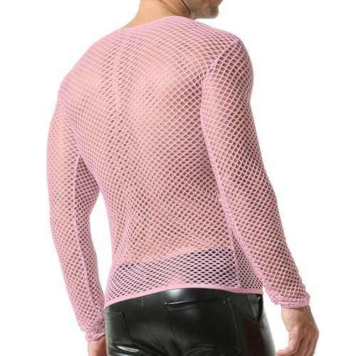 Sexy Men's T-Shirt Mesh Fishnet Sleeveless Undershirt Hollow Out Tank Top2