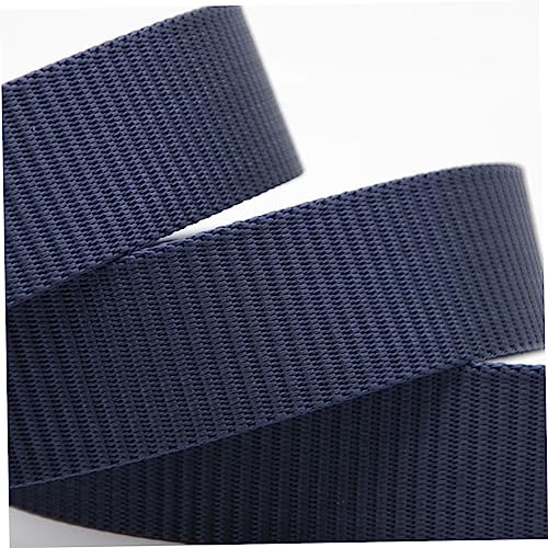 NOLITOY 2 Pcs Canvas Waist Belt Adjustable Outdoor Training Belt Plastic Buckle for Men Lightweight Casual Webbing in Green and Dark Blue for Hiking and Exploration4