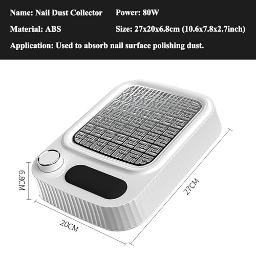 Extractor de polvo para uñas Winb con ventilador y succión potente miniatura 2