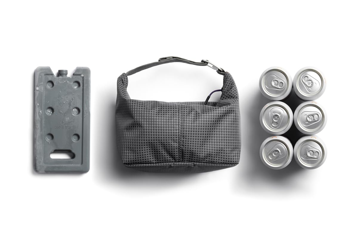 Bellroy Lite Cooler Caddy, Bolsa térmica flexible 6L - ArcadeGray | Bolsa térmica flexible 6L que mantiene fríos alimentos y bebidas dondequiera que vayas