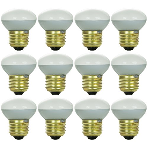 Sunlite 25R14/Fl/12Pk Incandescent 25W R14 Mini-Reflector Light Bulbs #TOP24