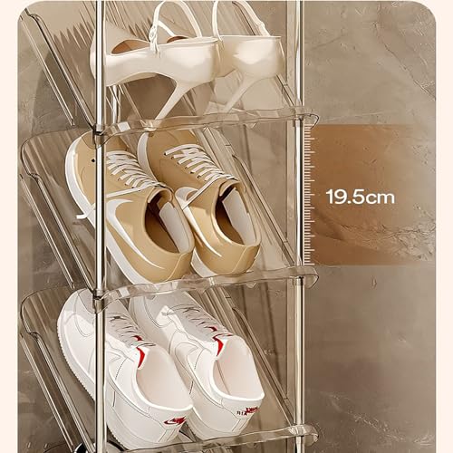 Meuble de rangement à chaussures slim et robuste à plusieurs niveaux - 7