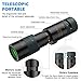Monocular Telescope - 8-24X30 Zoom Retractable Compact Monocular with Holder & Tripod Pocket Monocular Scope for Smartphone - HD High Power BAK4 Prism for Bird Watching