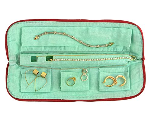 No Knot Travel Jewelry Organizer Tangle Free Necklace Carrier for Women That Protects and Keeps Jewelry Tangle-Free | Birds & Blossoms